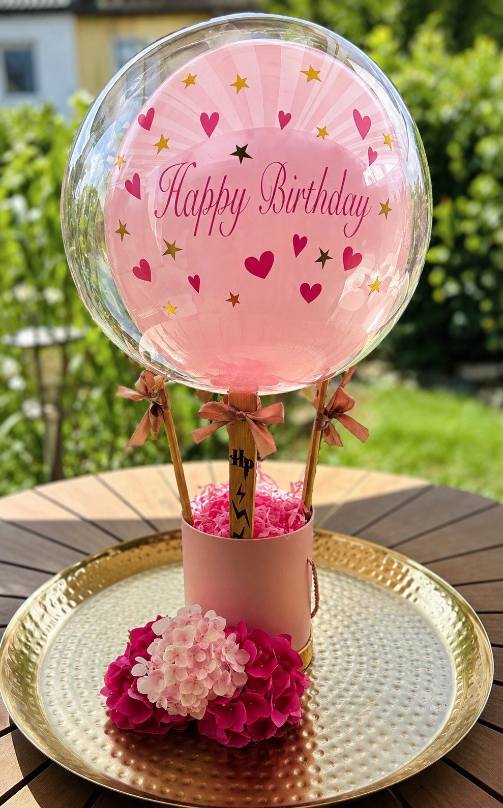 Ballongeschenk Happy Birthday