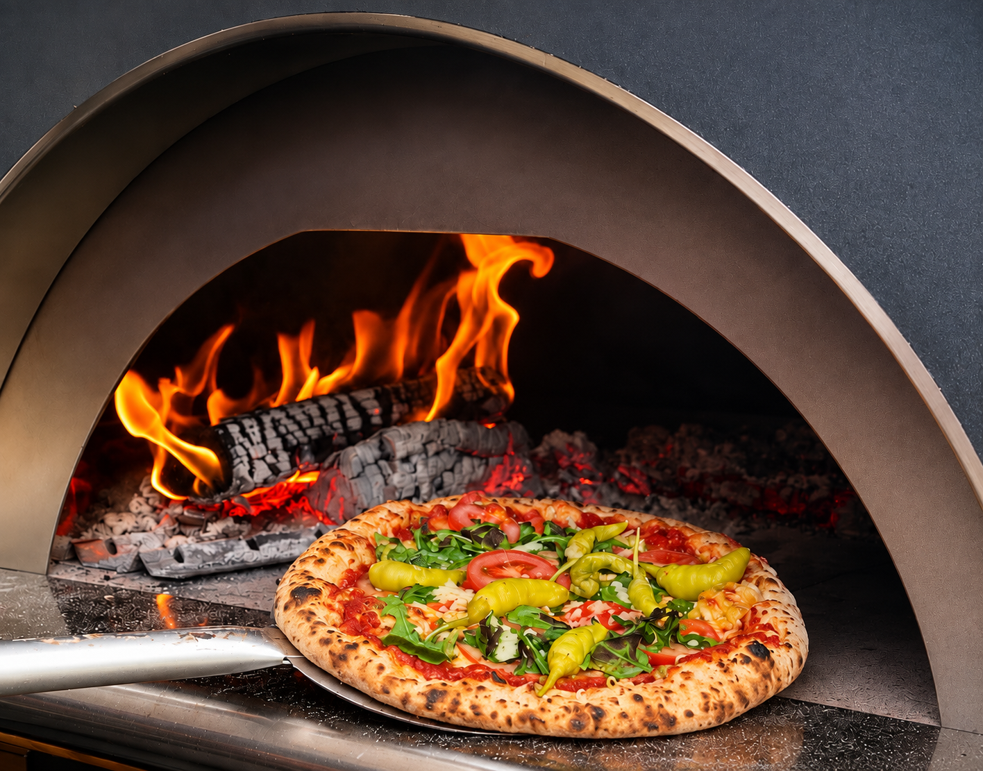 Live Cooking – Pizza aus dem Holzofen