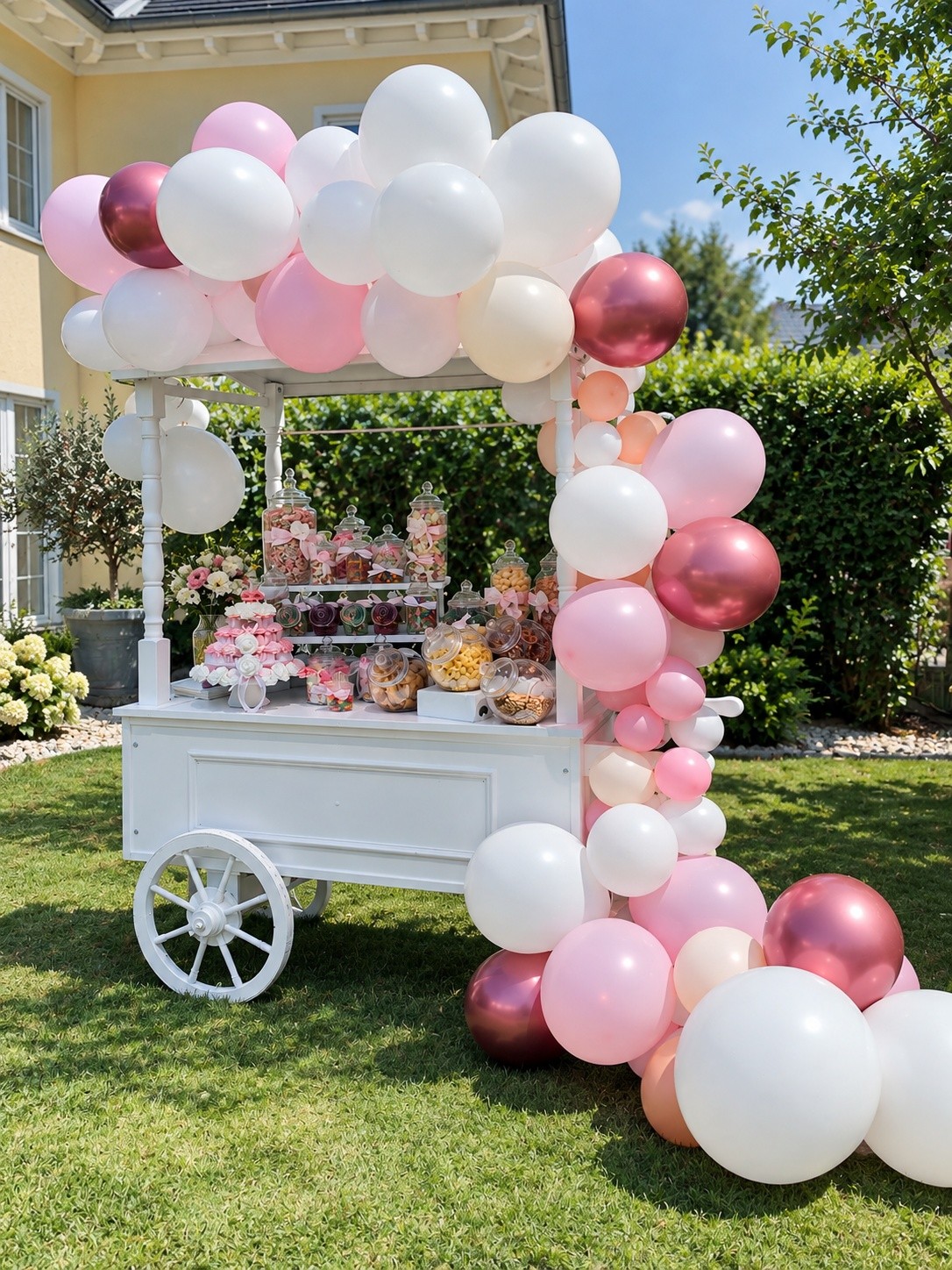 Süße Welten – Candybar im Vintage-Design